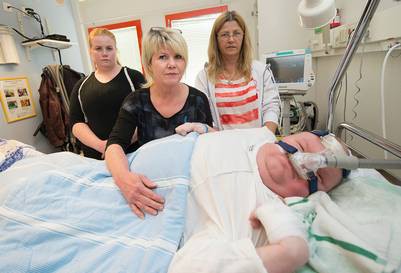 Offer av multisjukan.